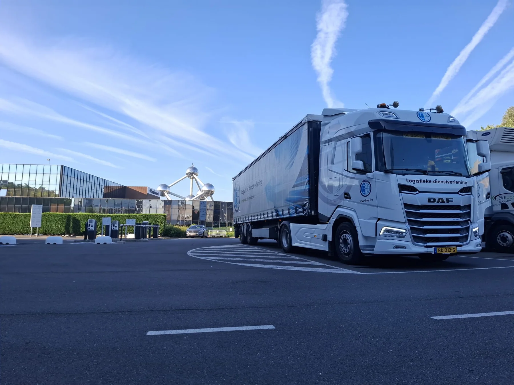 BKS truck in Brussel