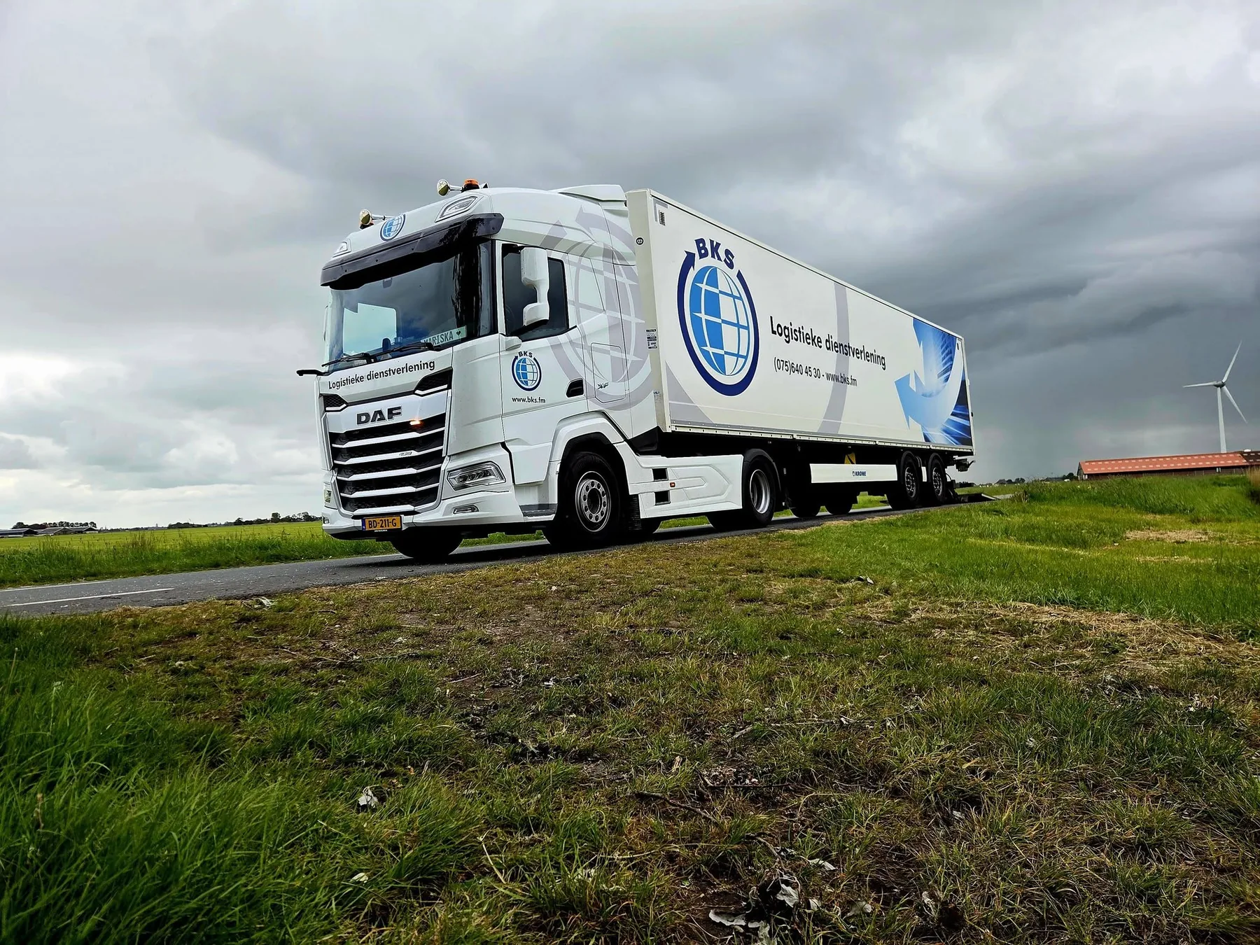BKS truck onderweg