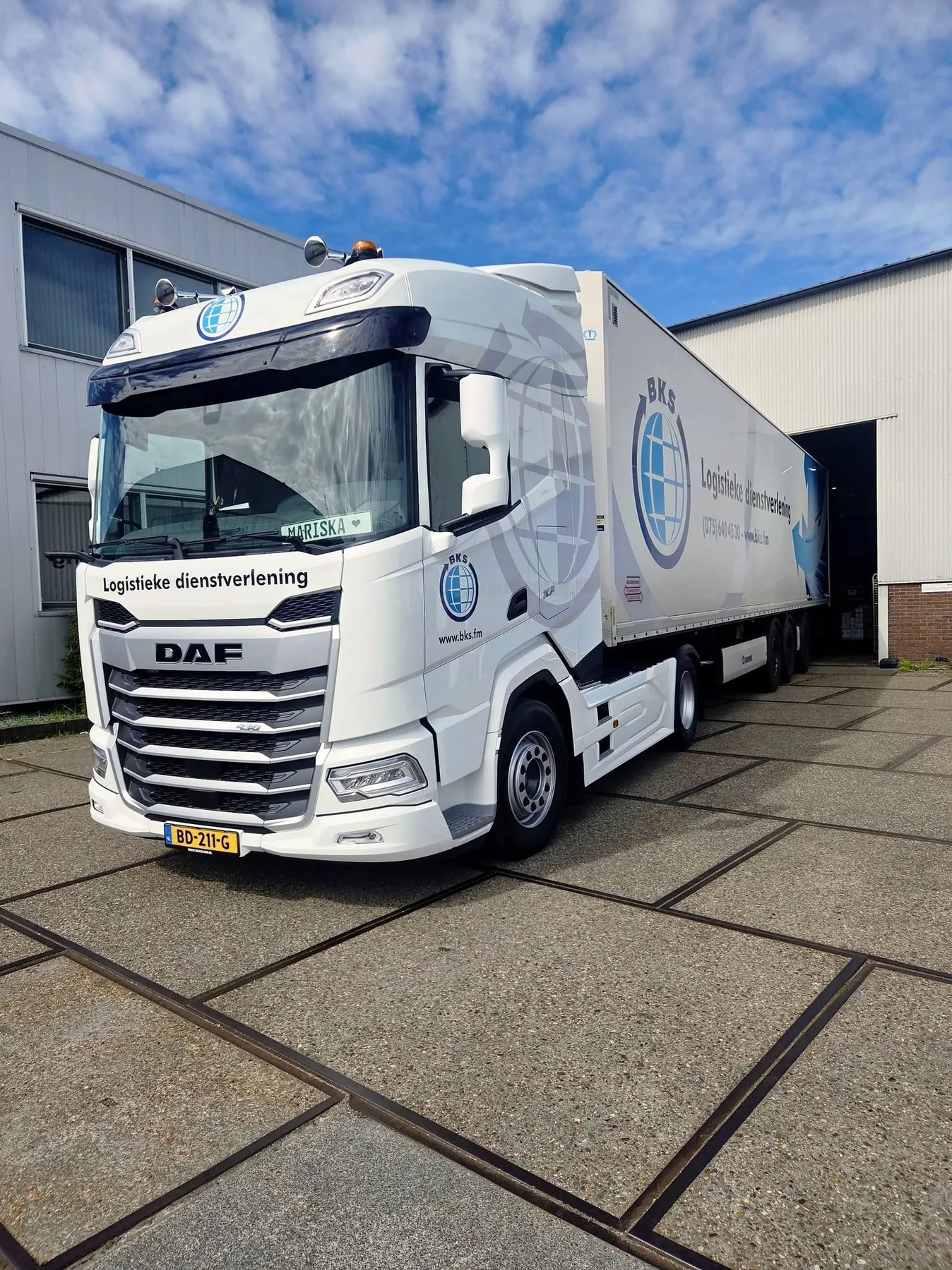 BKS truck voor snelle levering